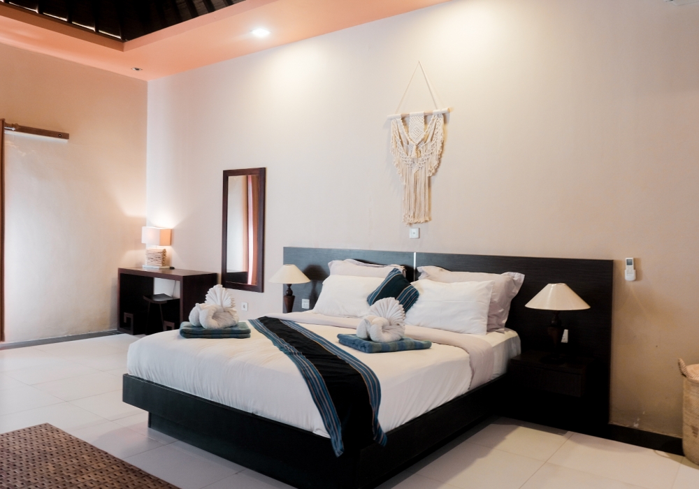 Interior view of deluxe