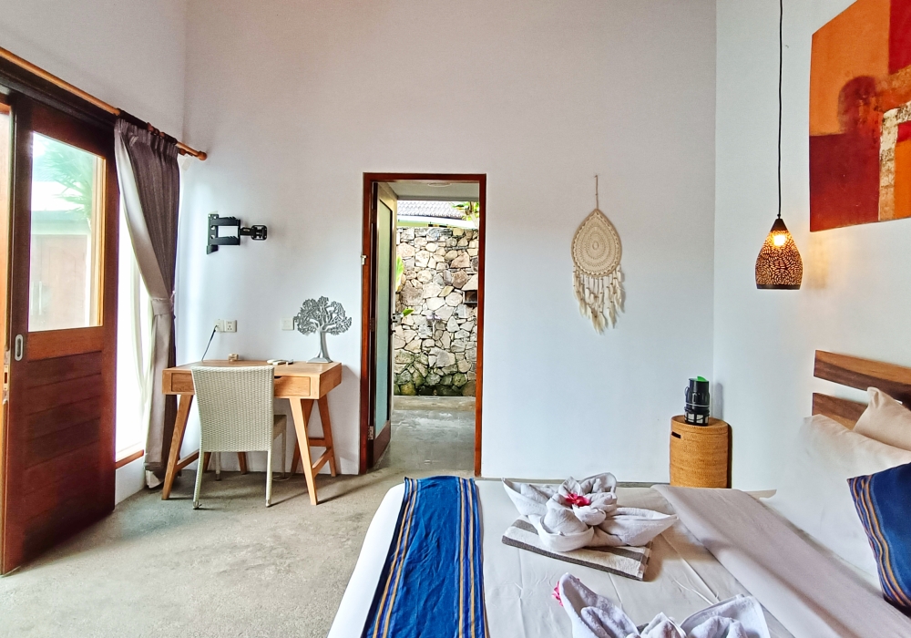 Interior view of deluxe