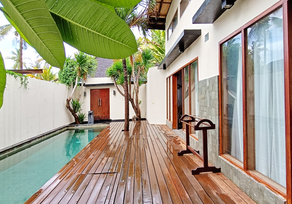 Interior view of deluxe