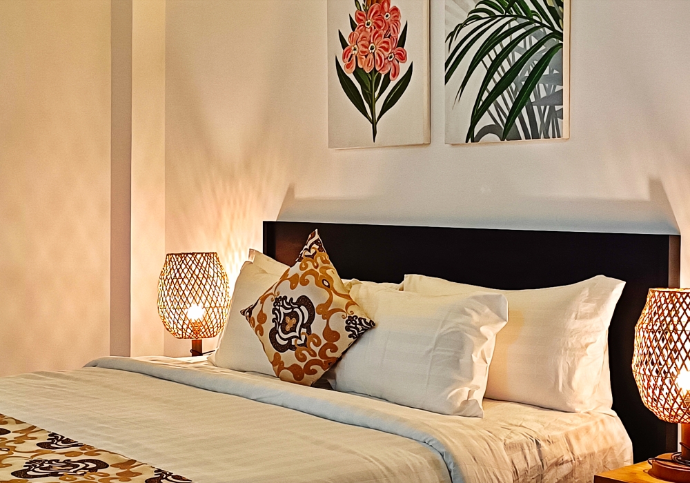 Interior view of deluxe