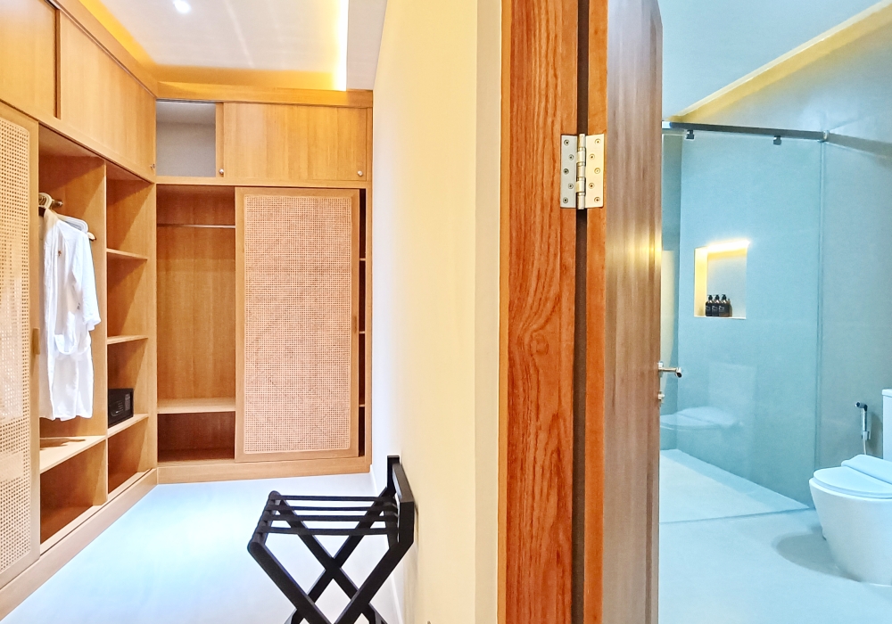 Interior view of deluxe